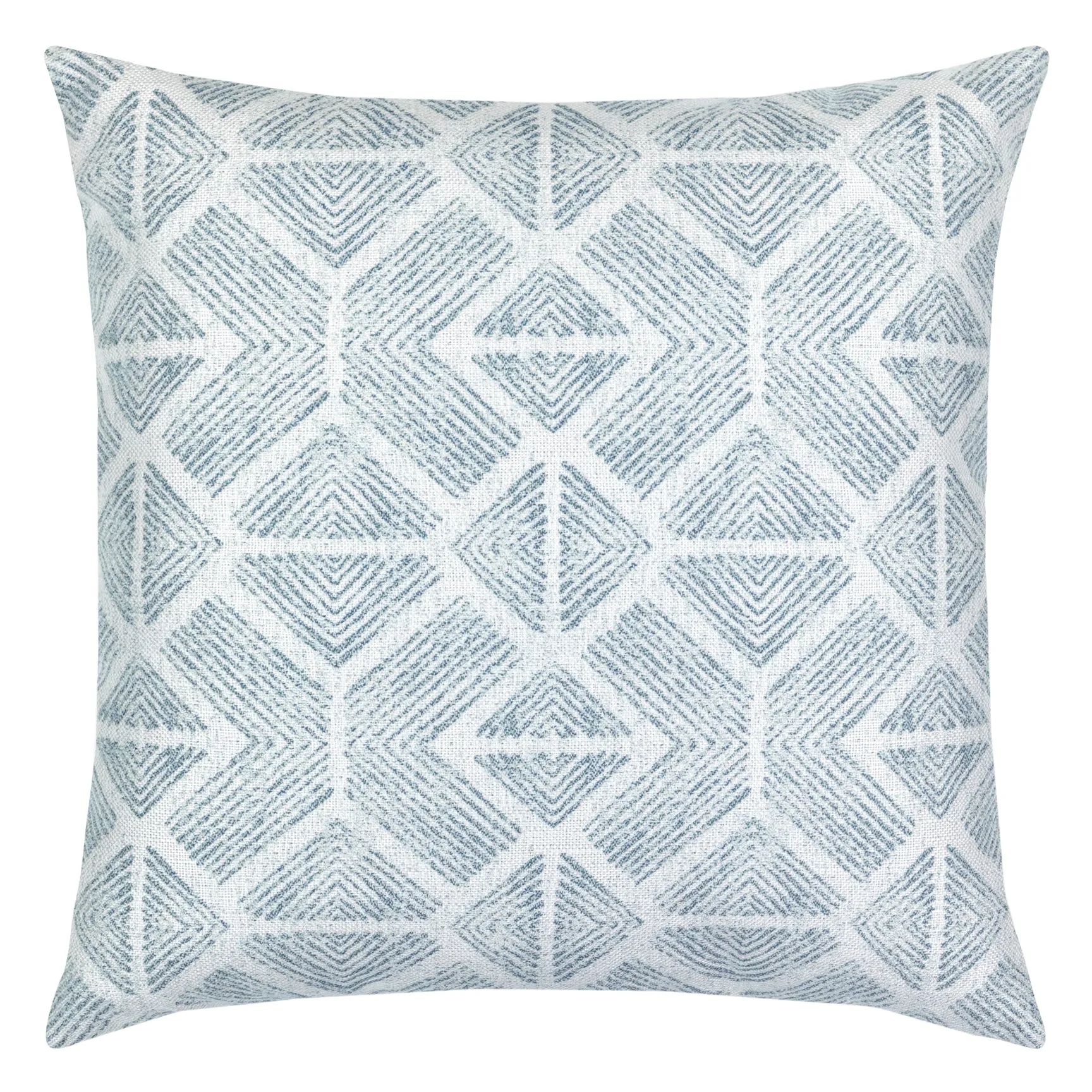 22" Square Elaine Smith Pillow  Bakuba Stream