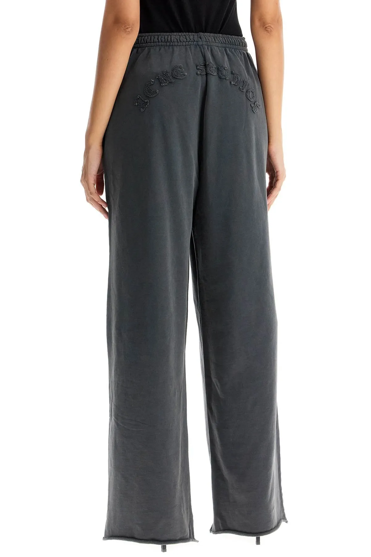 Acne Studios Wide Logo Joggers With Ample (Size - Xxs)