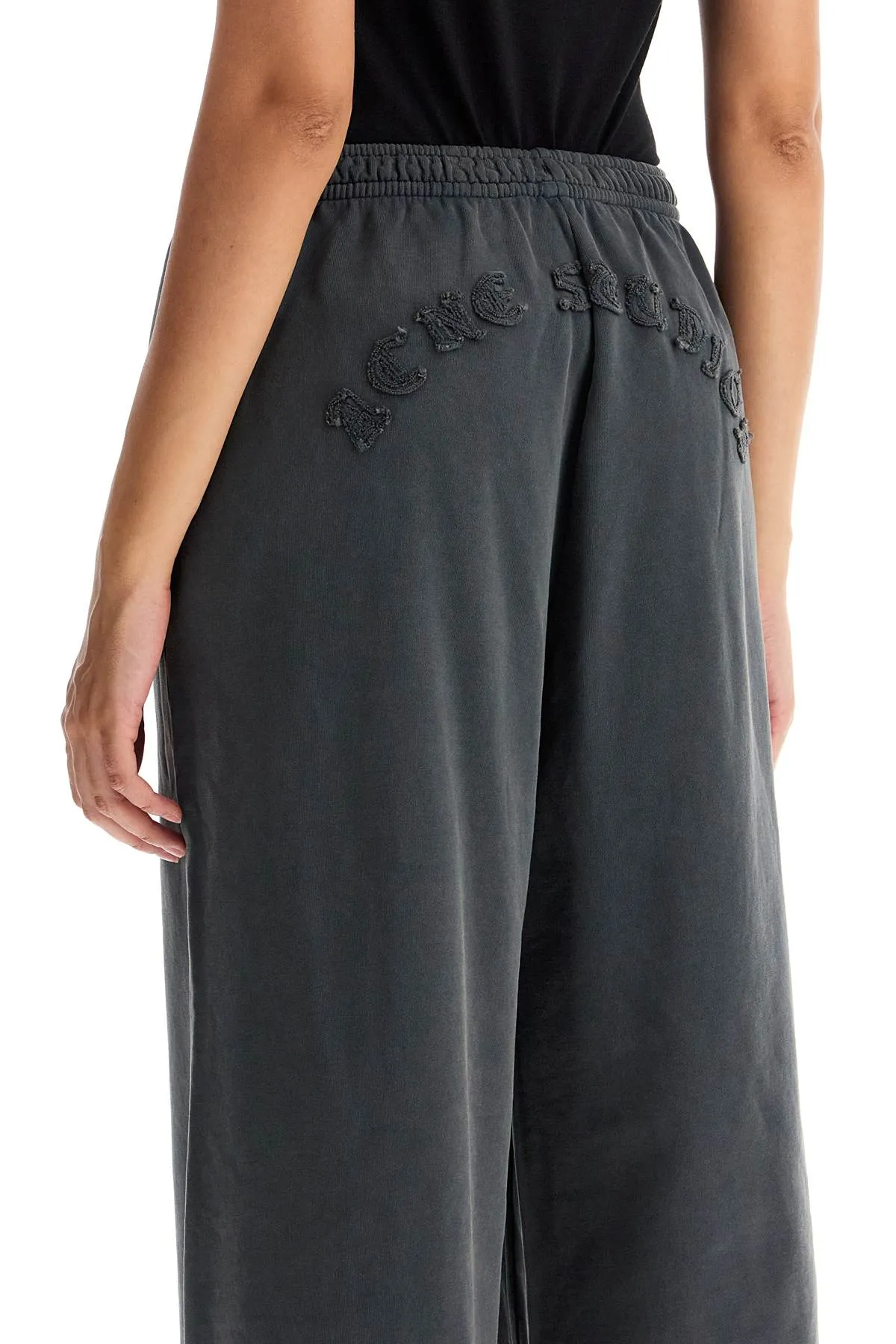 Acne Studios Wide Logo Joggers With Ample (Size - Xxs)