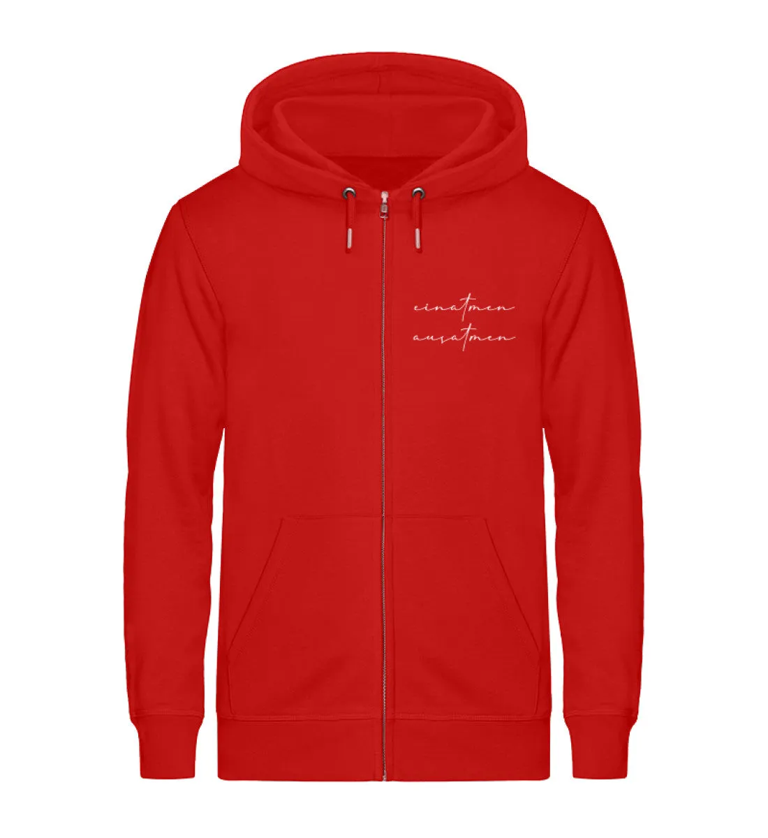 Atmen Bio Zip Hoodie Unisex