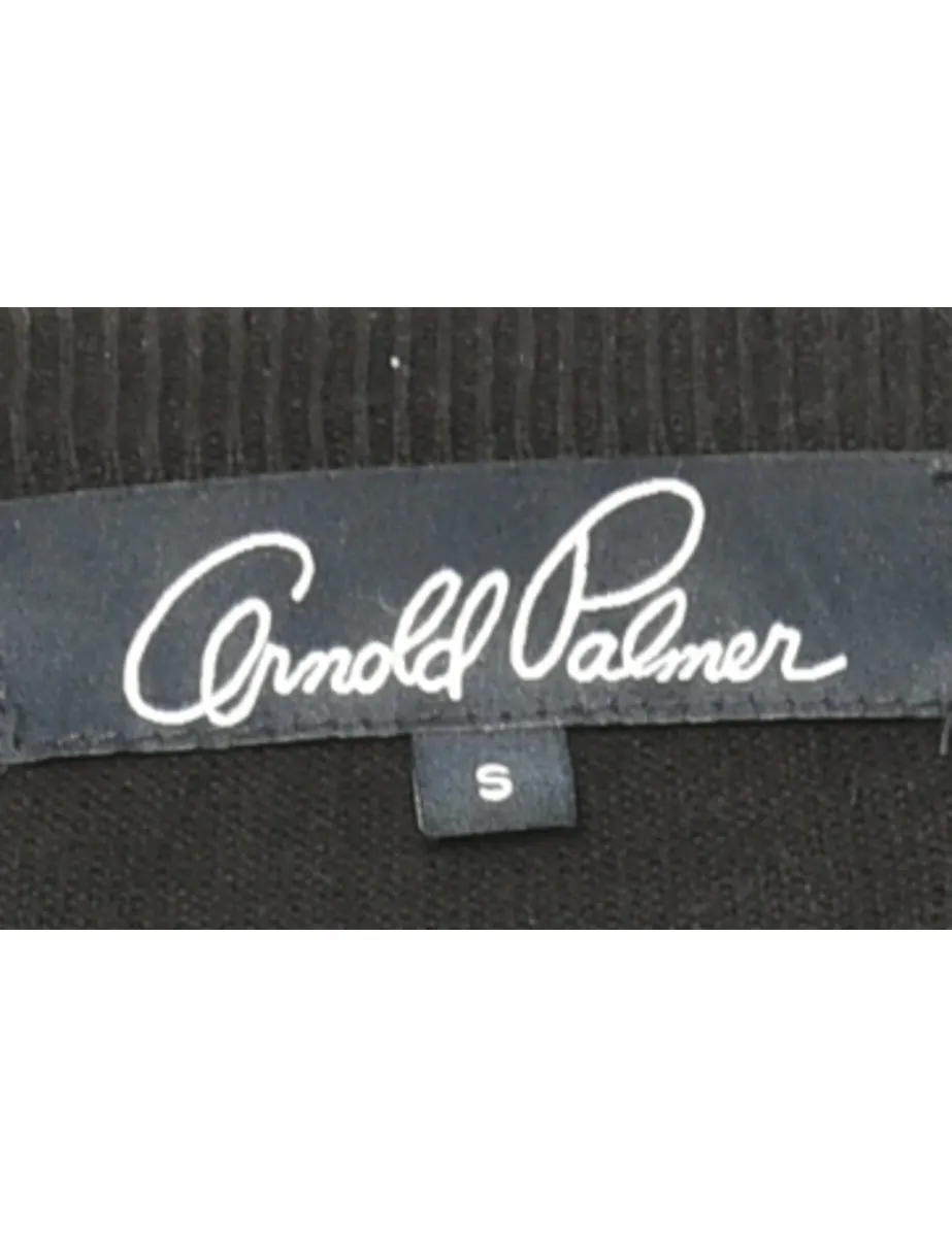 Black Long Sleeved Jumper - S