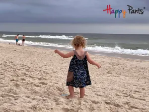 Blue Happy Pants Dress