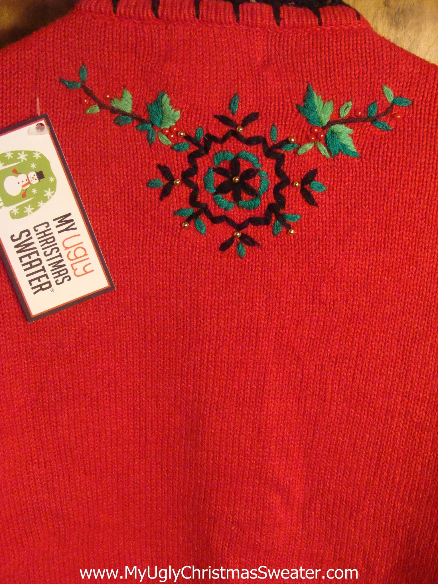 Christmas Bells and Teddy Tacky Christmas Sweater
