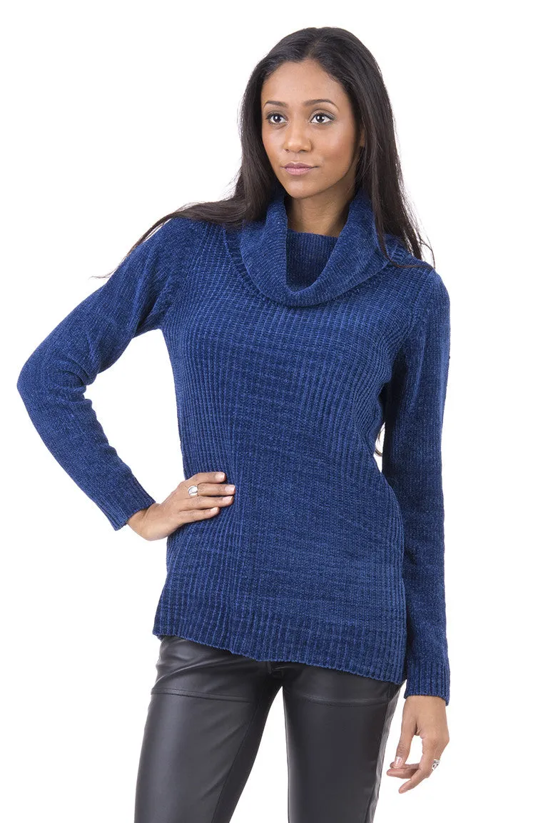 Cowl Neck Long Sleeve Jumper