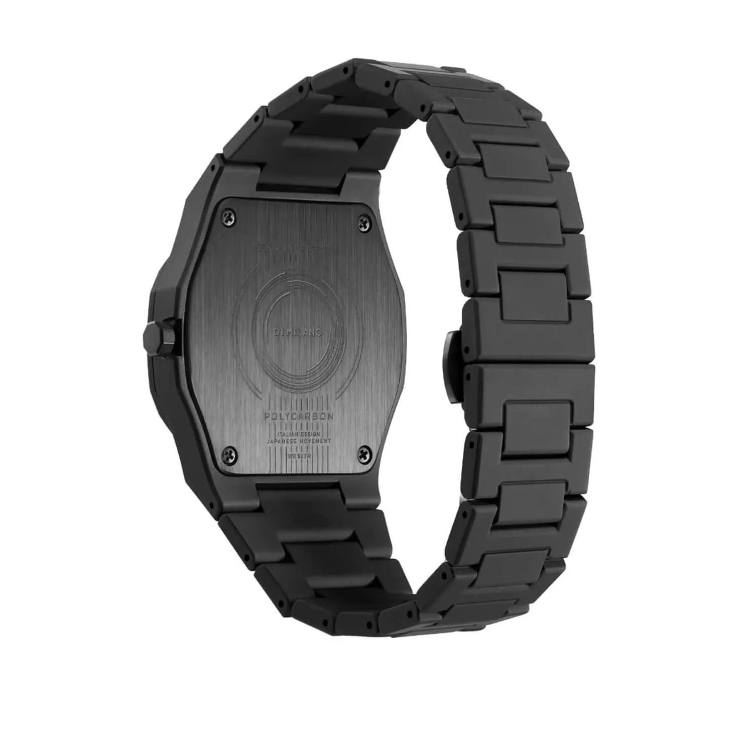 D1 Milano Black Dial Analogue Watch for Men - PCBJ28, Black