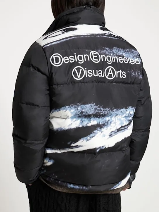 Deva States   Obscure printed down jacket 