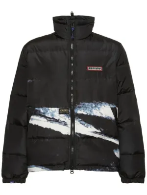 Deva States   Obscure printed down jacket 