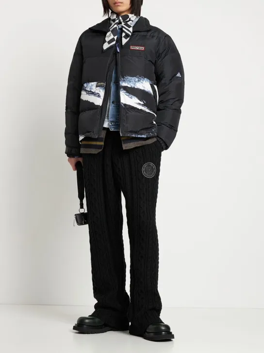 Deva States   Obscure printed down jacket 
