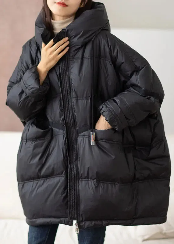 Duck Down Hooded Down Coat AH185