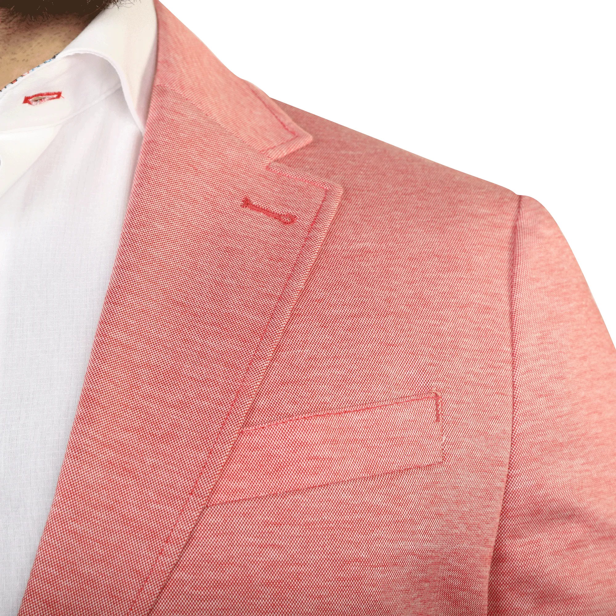 Eagle Red Cotton Knit Blazer
