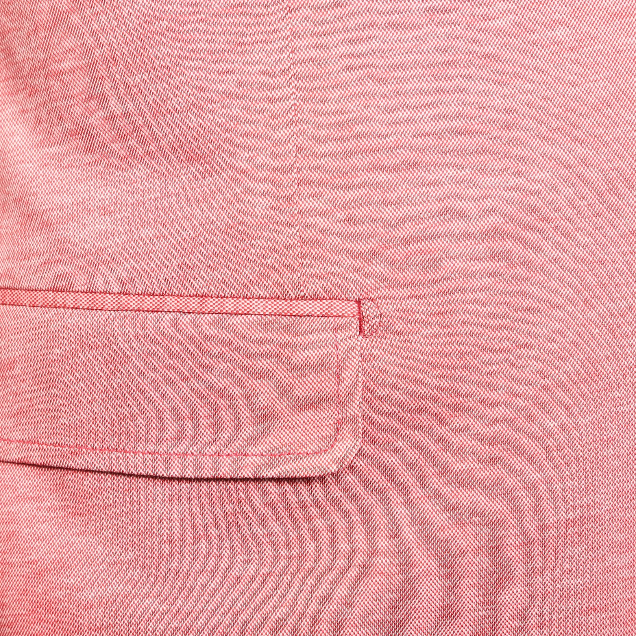 Eagle Red Cotton Knit Blazer