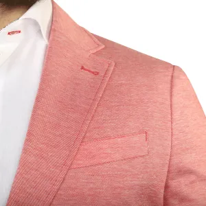 Eagle Red Cotton Knit Blazer