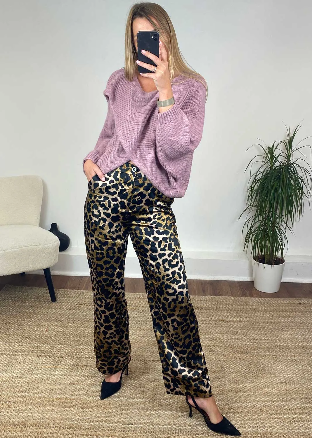 Elma Leopard Trousers