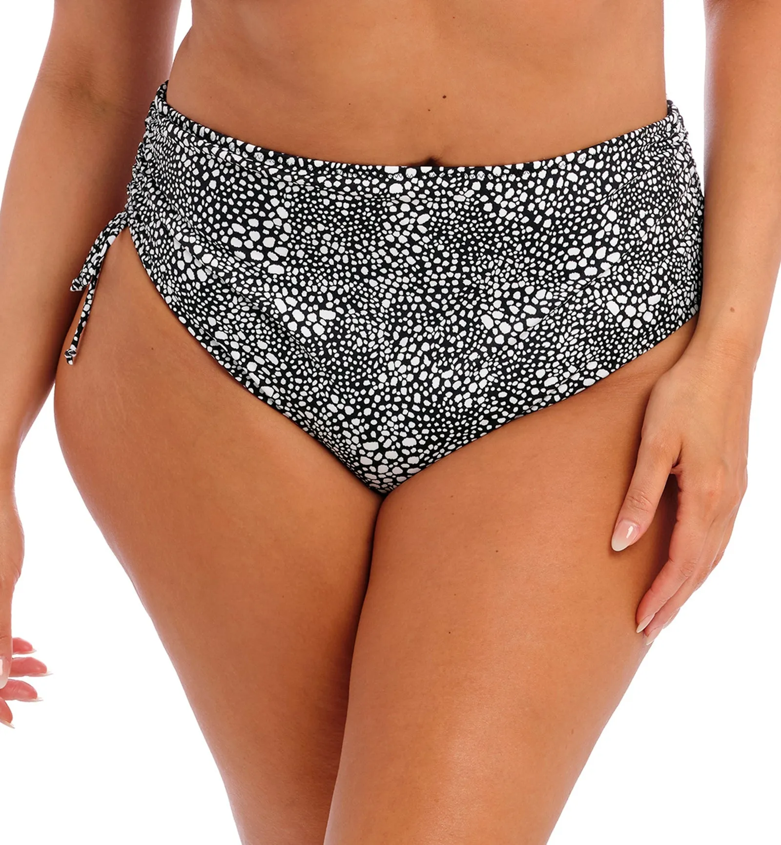 Elomi Pebble Cove Adjustable Side Swim Brief (ES801173) - Black