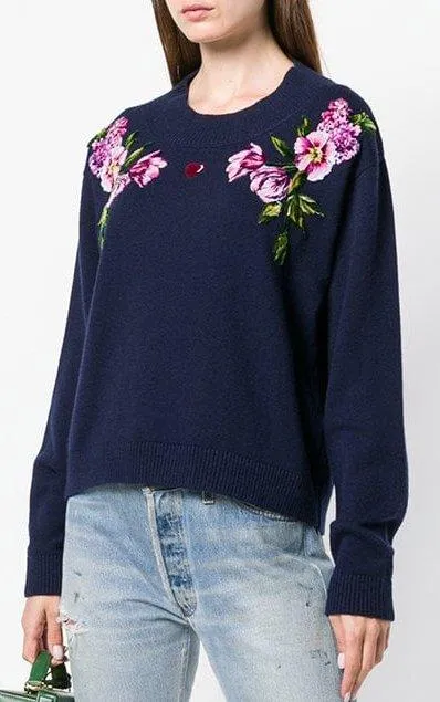 Flower Knit Jumper