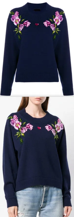 Flower Knit Jumper