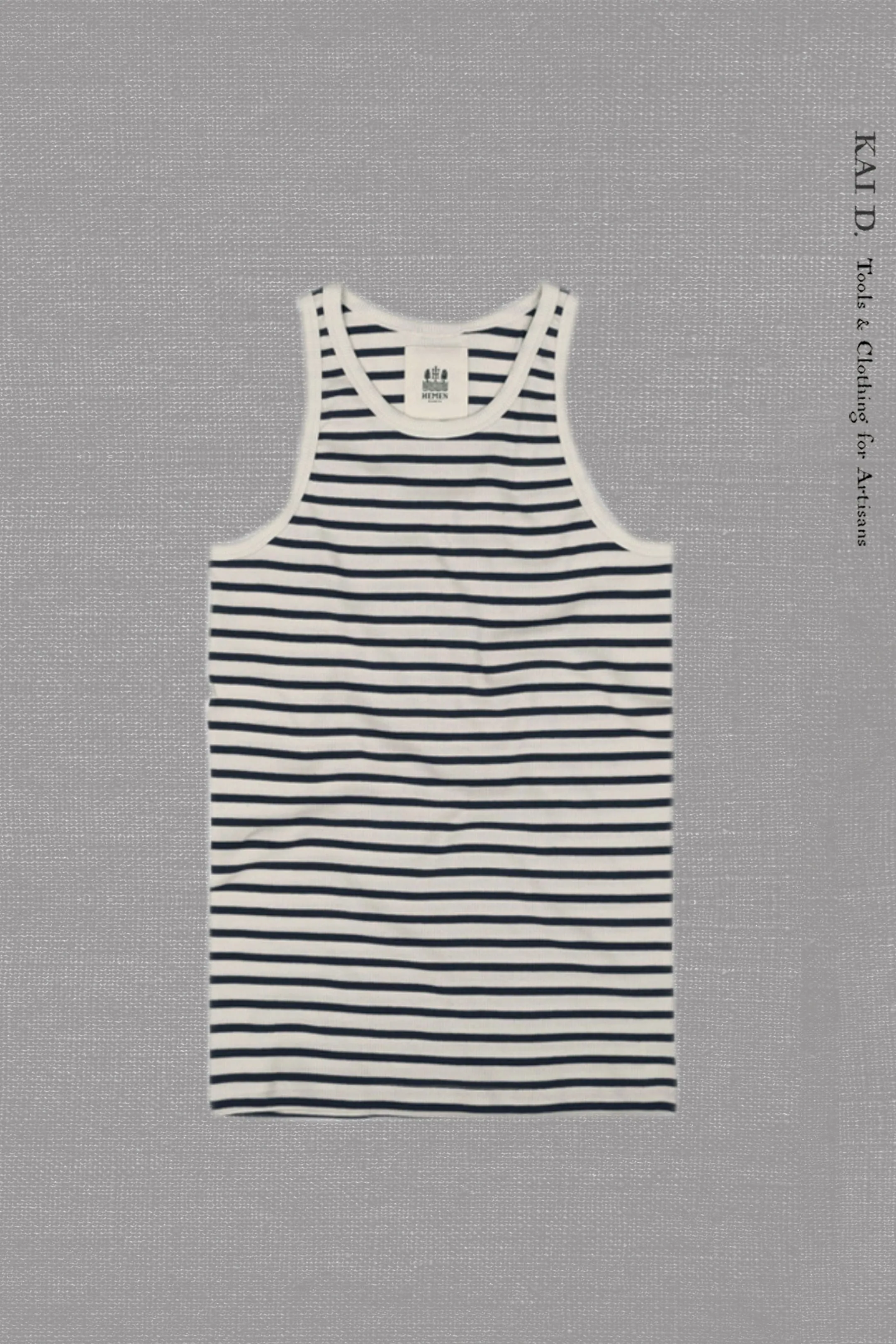 Gari Tank Top - Breton Stripe - M, XL