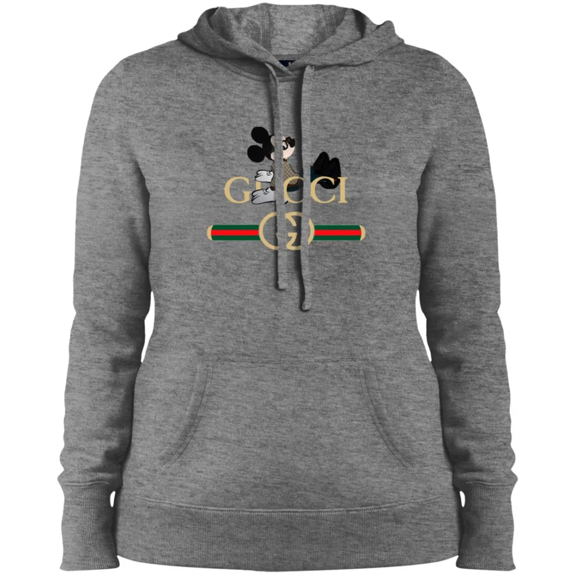 Gucci Mickey T-shirt Women Hooded Sweatshirt