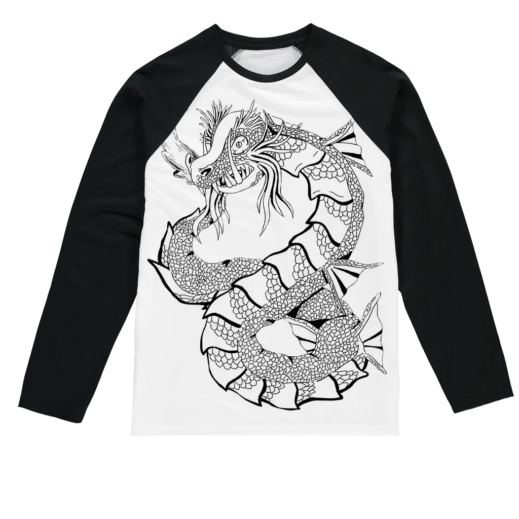 Gydraxis Sublimation Baseball Long Sleeve T-Shirt