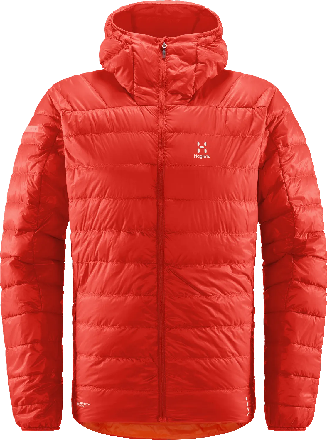 Haglöfs Men&#x27;s L.I.M Down Hood Habanero | Buy Haglöfs Men&#x27;s L.I.M Down Hood Habanero here | Outnorth