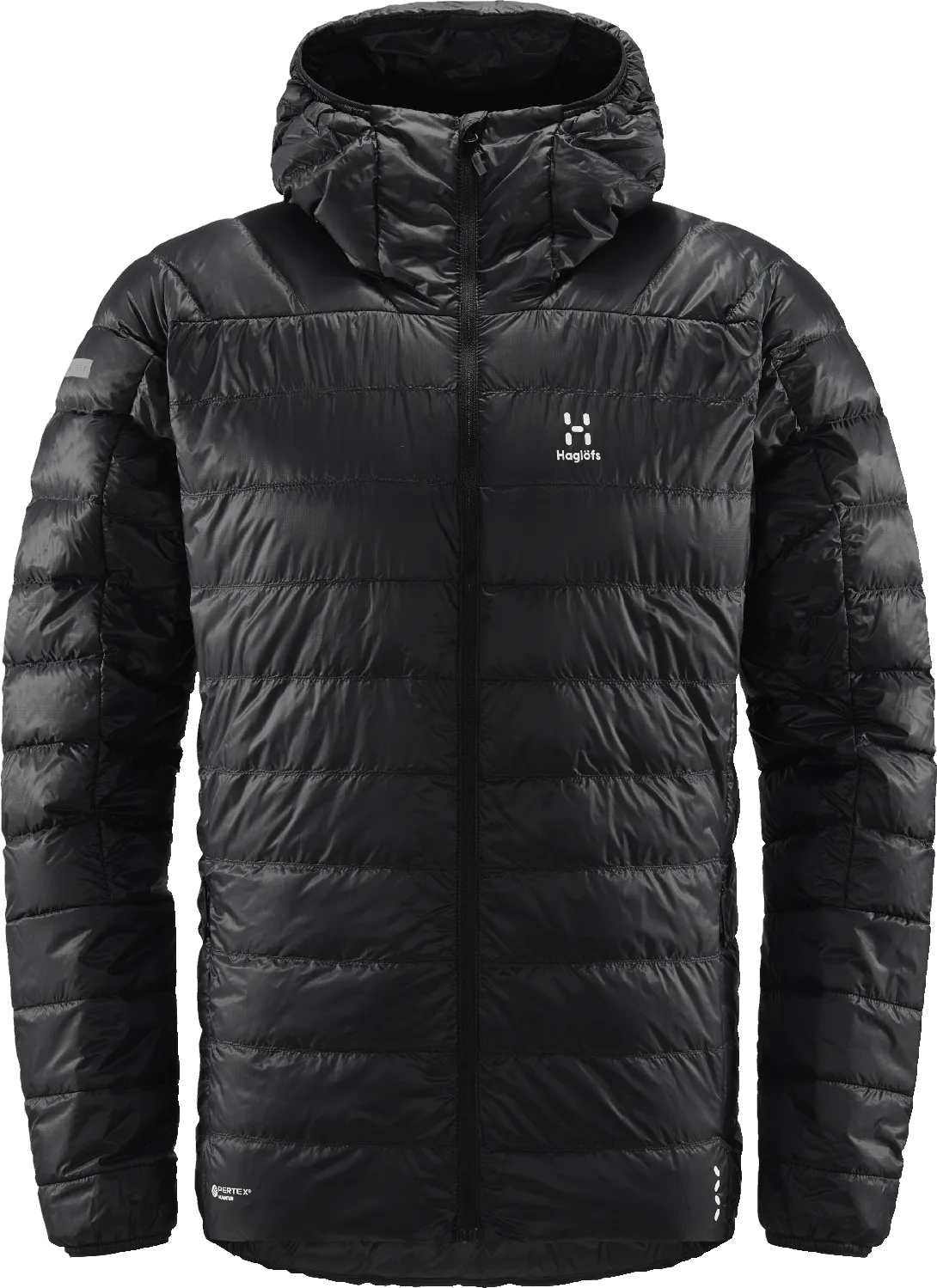 Haglöfs Men&#x27;s L.I.M Down Hood True Black | Buy Haglöfs Men&#x27;s L.I.M Down Hood True Black here | Outnorth