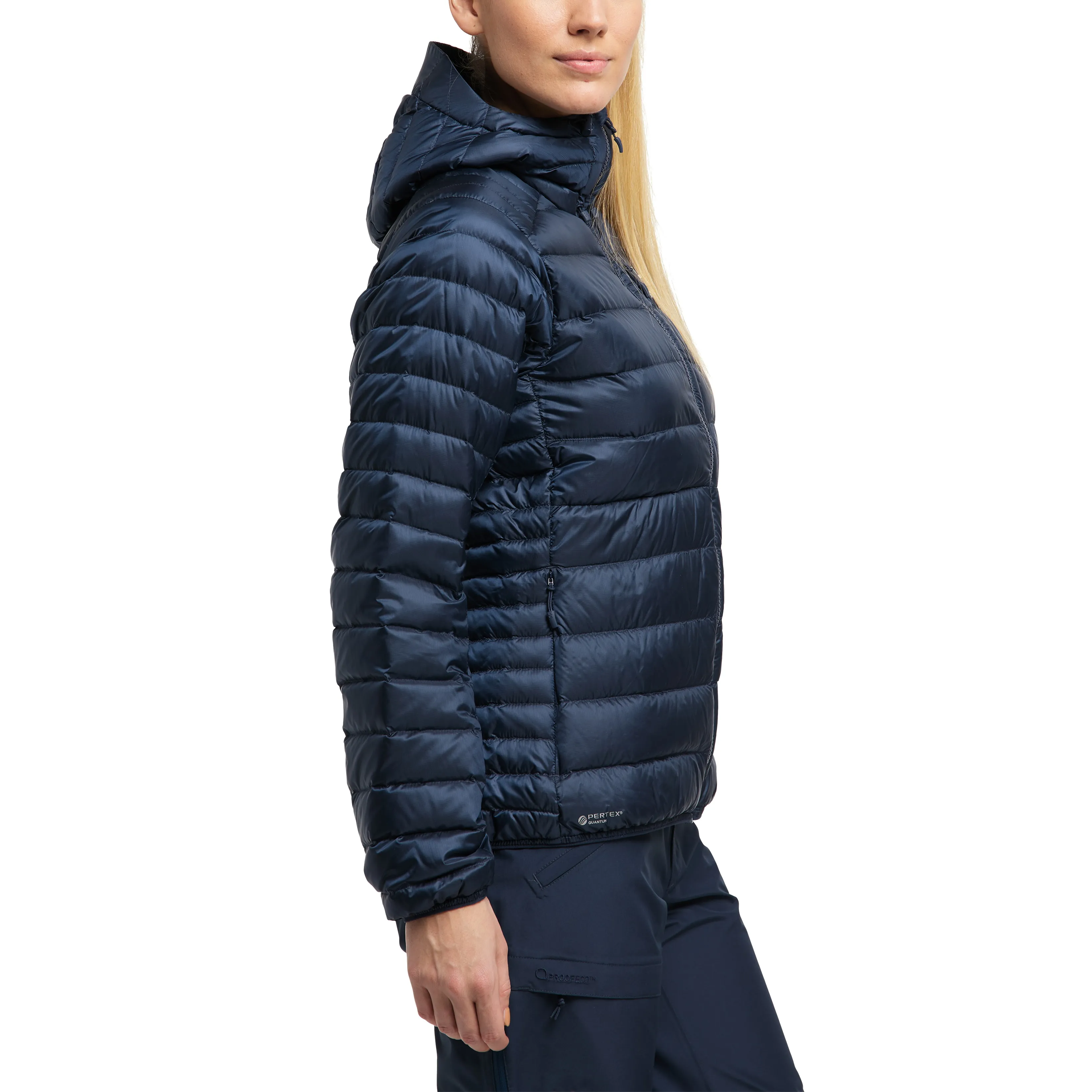 Haglöfs Roc Down Hood Women Tarn Blue | Buy Haglöfs Roc Down Hood Women Tarn Blue here | Outnorth