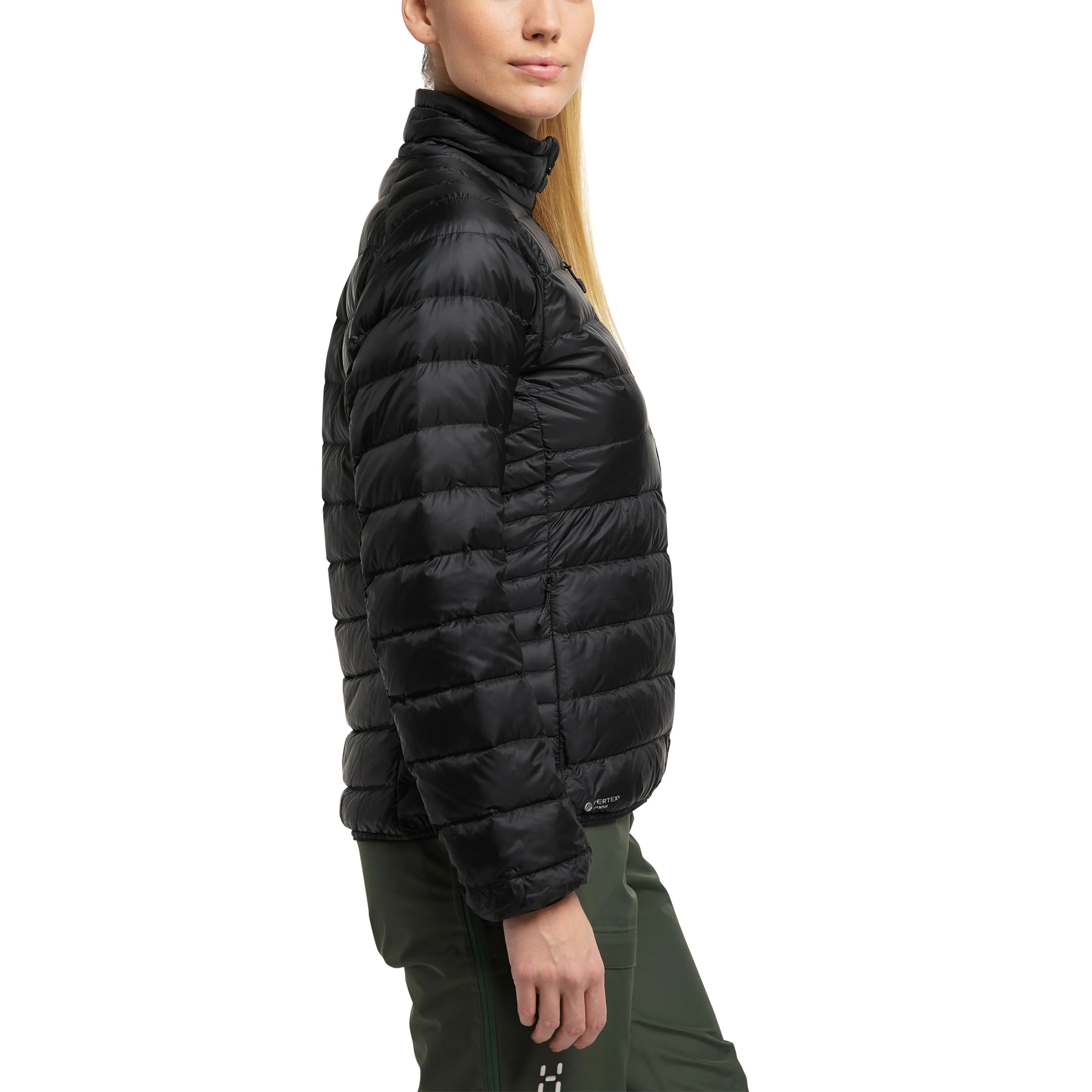 Haglöfs Roc Down Jacket Women True Black | Buy Haglöfs Roc Down Jacket Women True Black here | Outnorth
