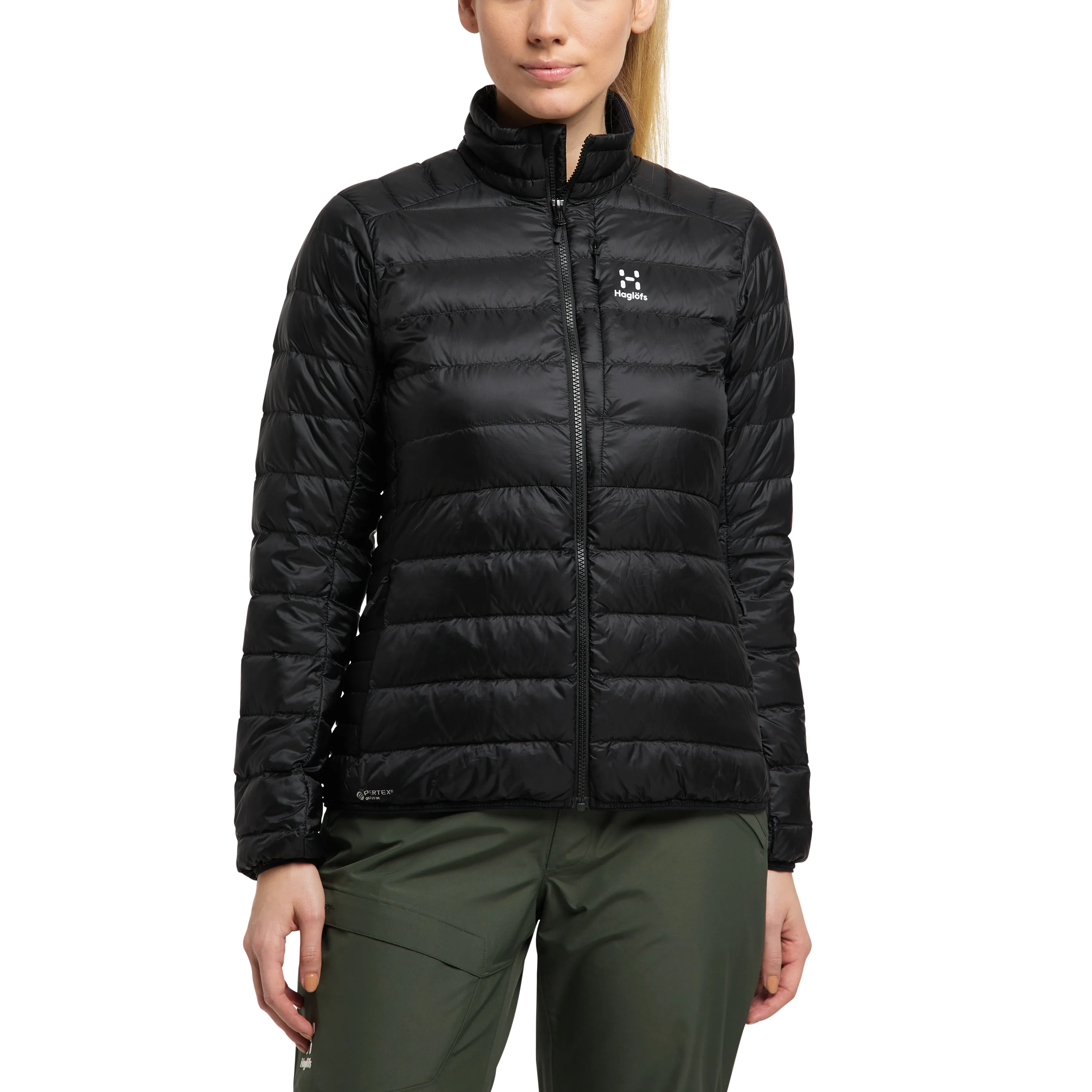 Haglöfs Roc Down Jacket Women True Black | Buy Haglöfs Roc Down Jacket Women True Black here | Outnorth