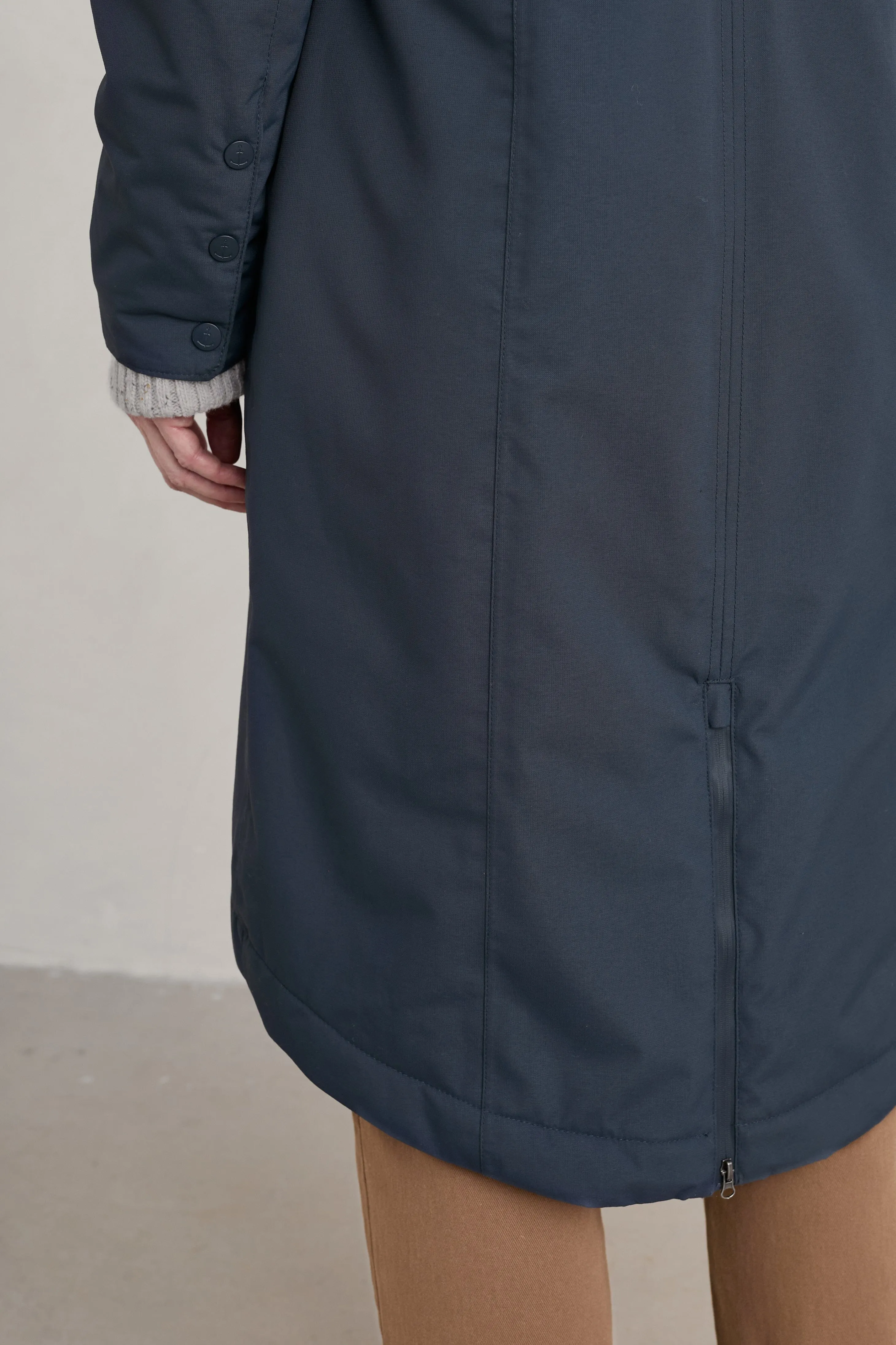 Janelle Coat in Squid Ink