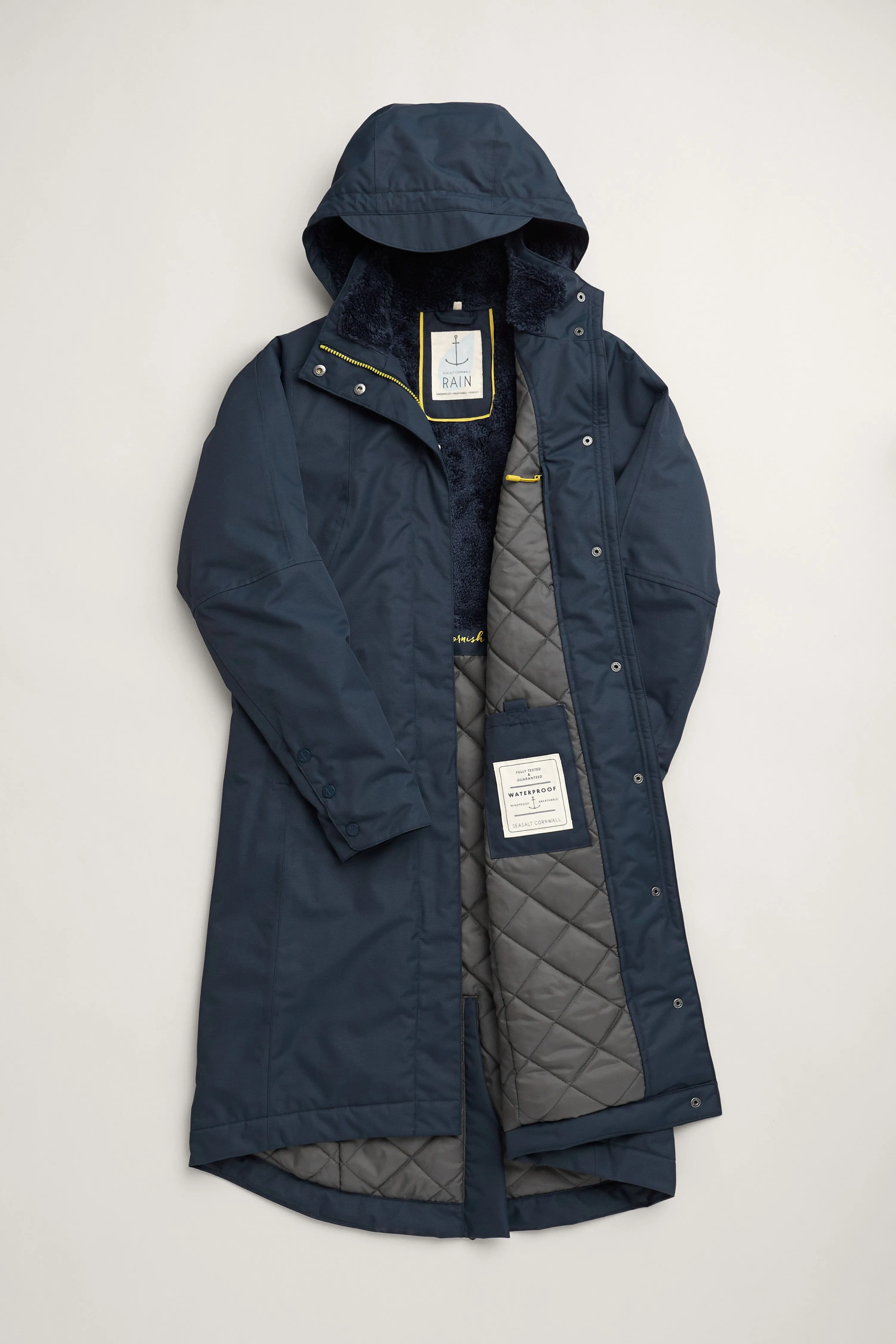 Janelle Coat in Squid Ink