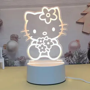 Kawaii Sanrio Monochromatic Night Light