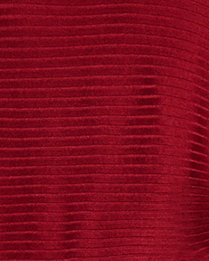 Klara Ribbed Tunic | True Red
