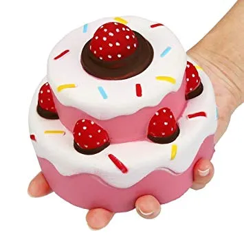 Layer Strawberry Cake Squishy