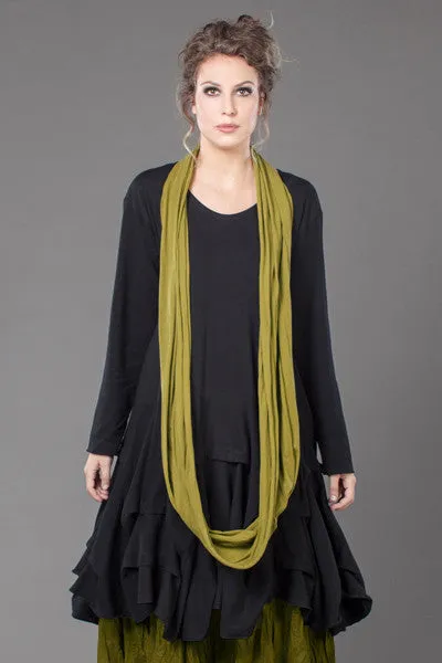 L/S Manifold Dress in Black Tokyo