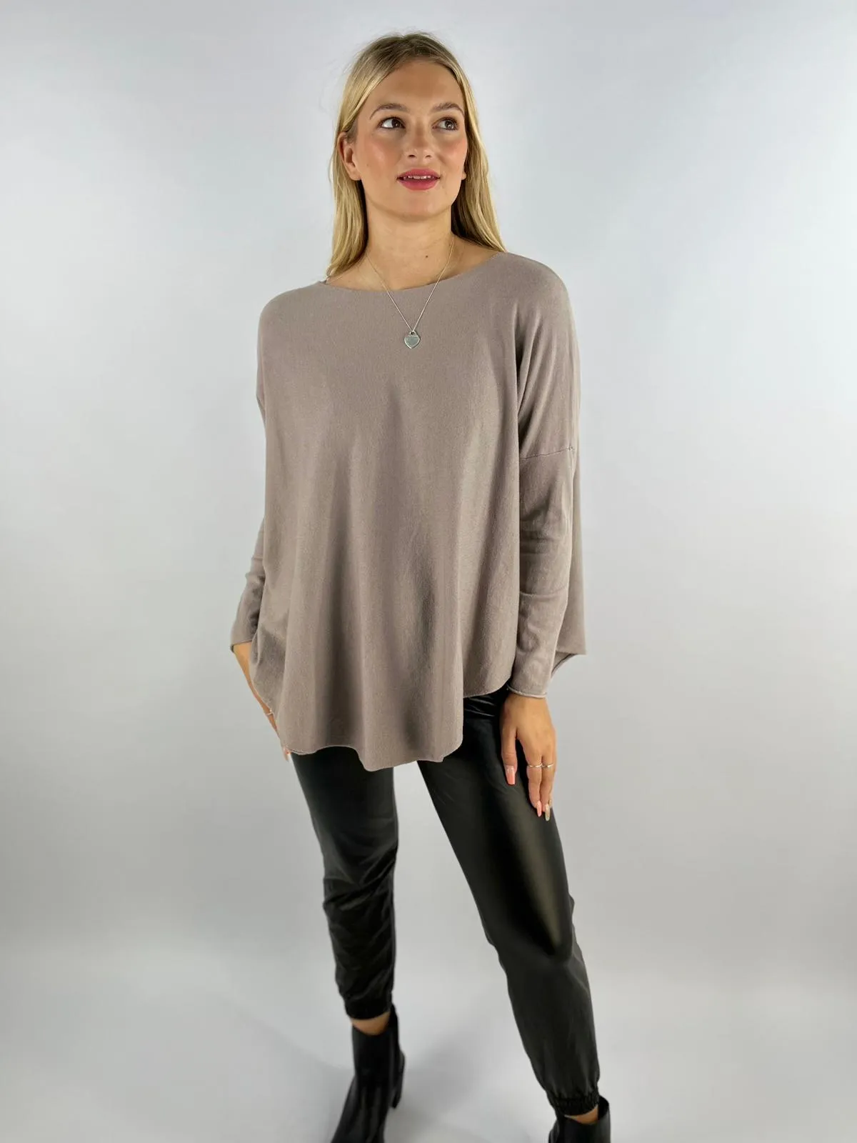 Made in Italy Scoop Knit Jumper For Women's