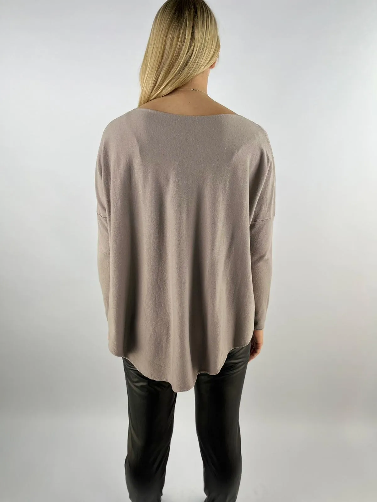 Made in Italy Scoop Knit Jumper For Women's