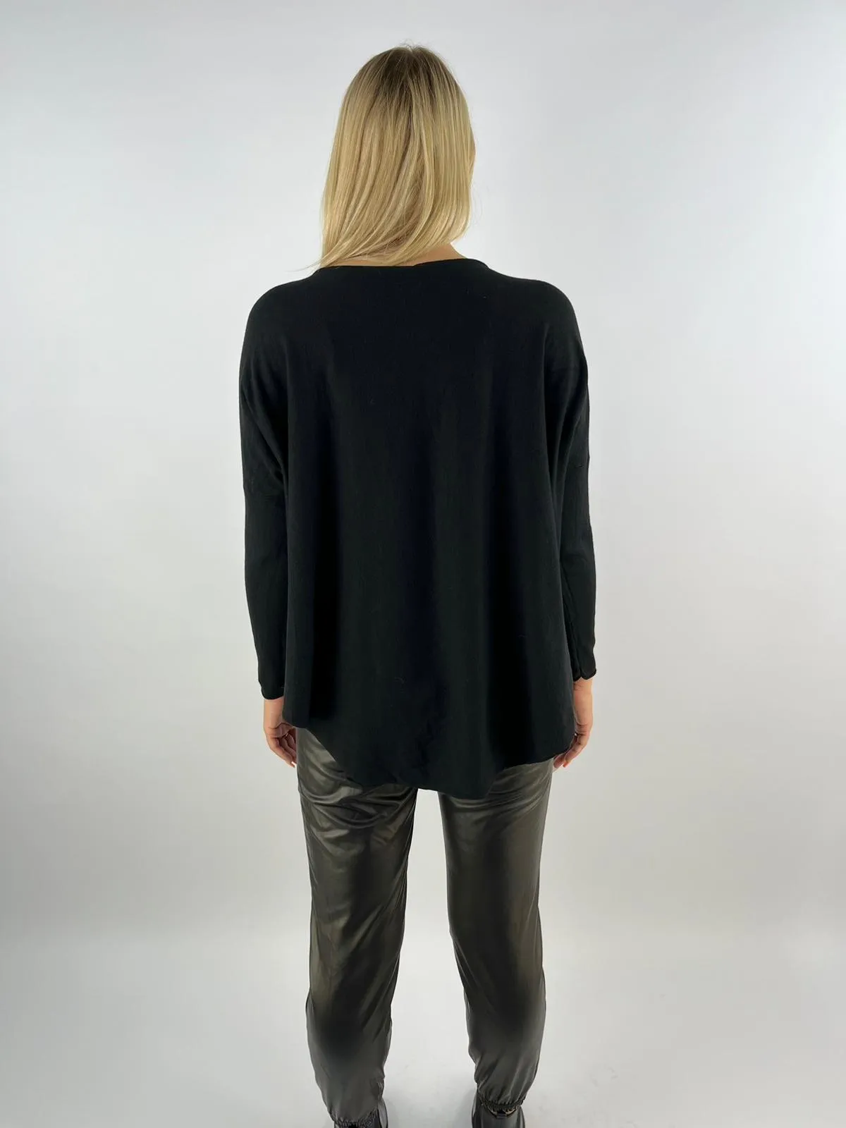 Made in Italy Scoop Knit Jumper For Women's