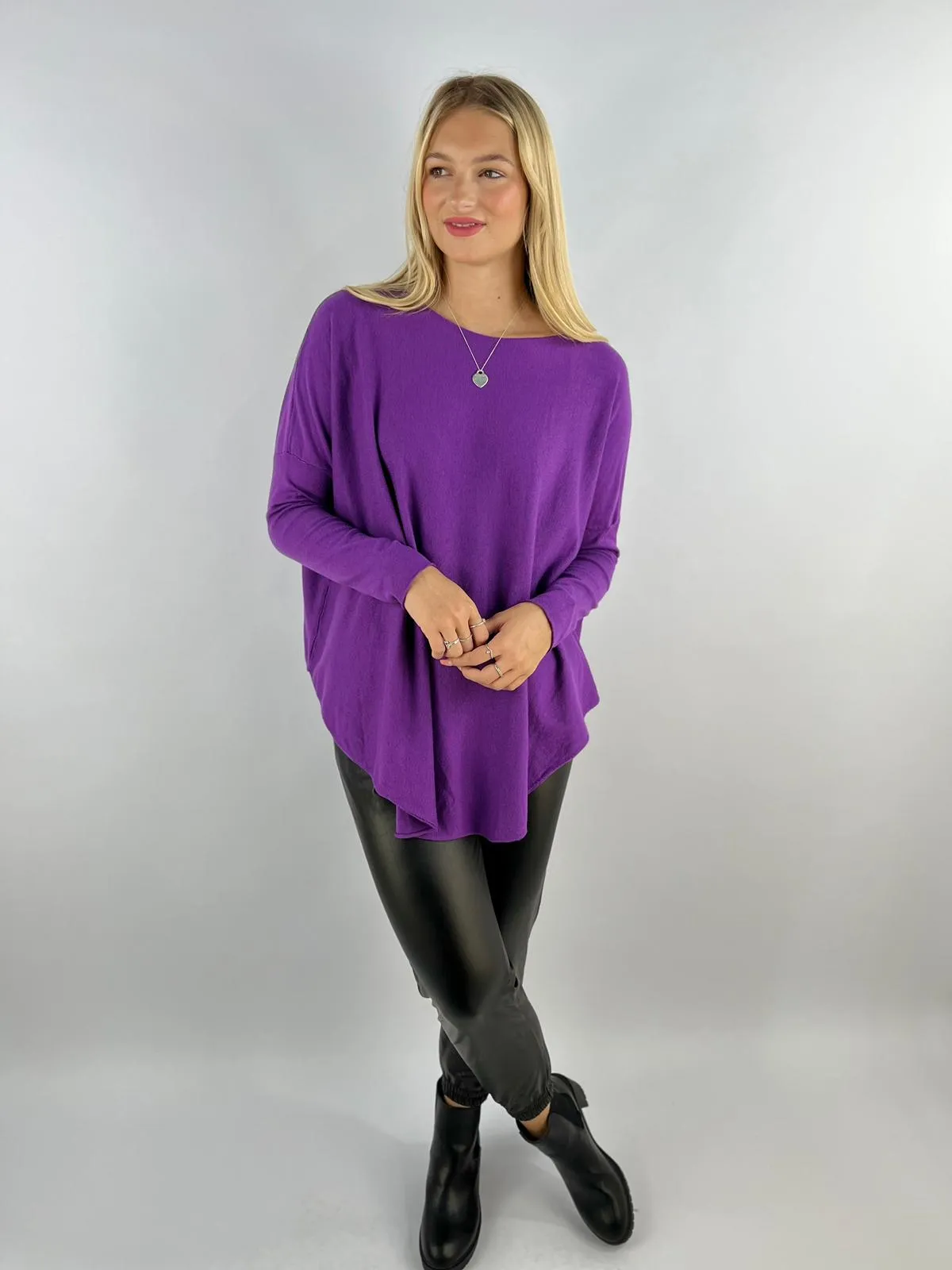 Made in Italy Scoop Knit Jumper For Women's