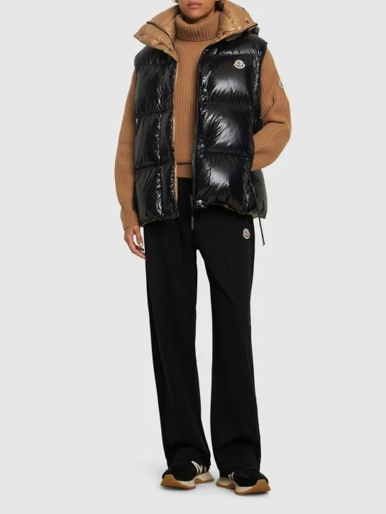 Moncler   Luzule nylon laquè down vest 