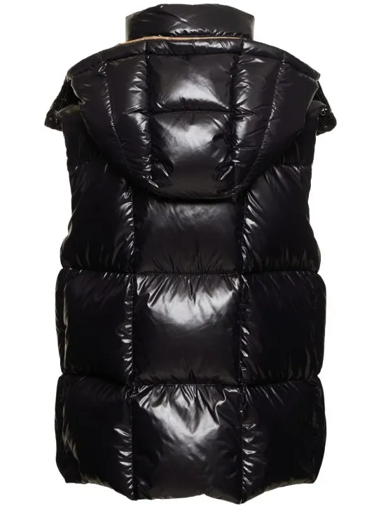 Moncler   Luzule nylon laquè down vest 