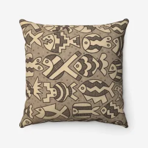 Monochromatic Fish Pillow
