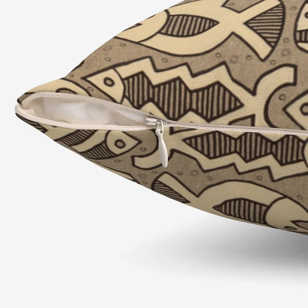 Monochromatic Fish Pillow
