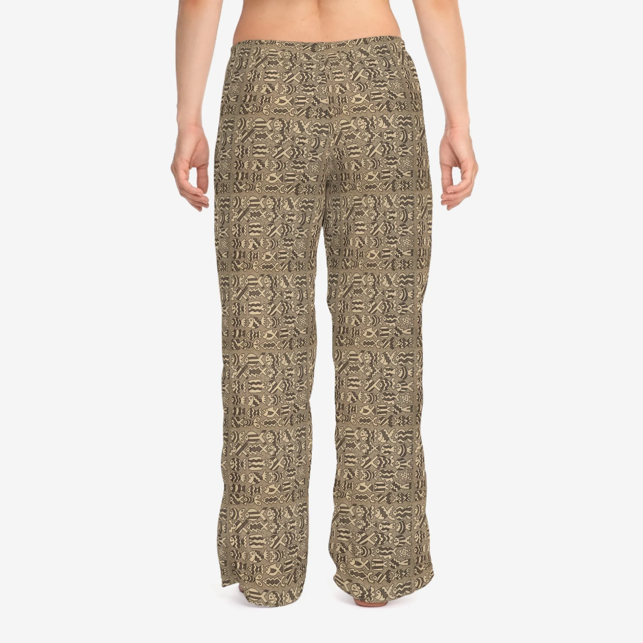 Monochromatic Fish Women's Pajama Pants