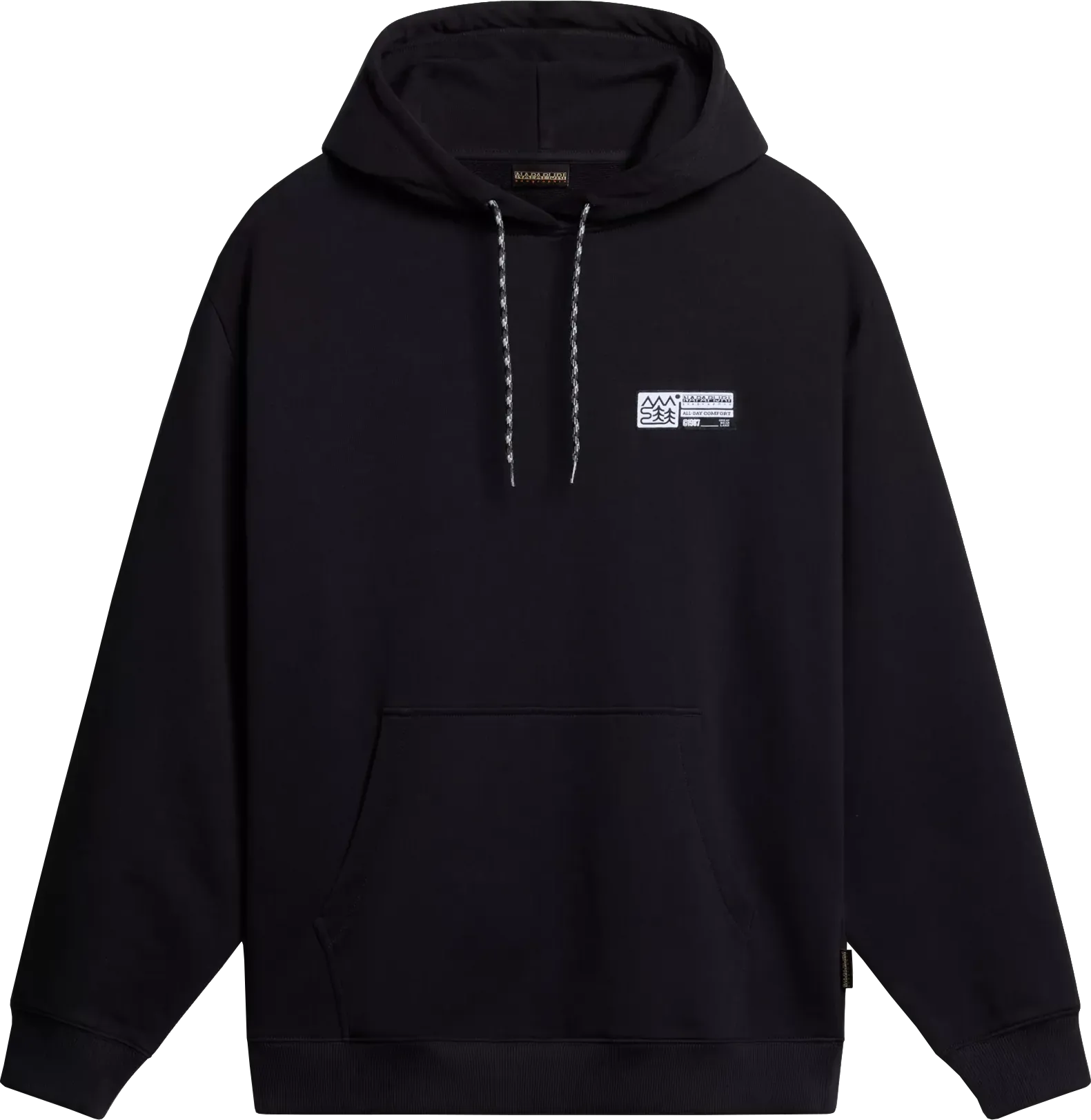 Napapijri Men&#x27;s Faber Hoodie Black | Buy Napapijri Men&#x27;s Faber Hoodie Black here | Outnorth