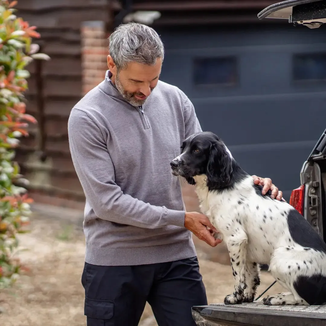 New Forest Zip Neck Jumper