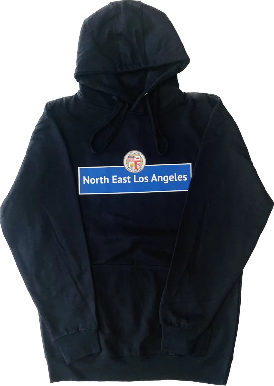 Northeast Street Sign Hoodie Black
