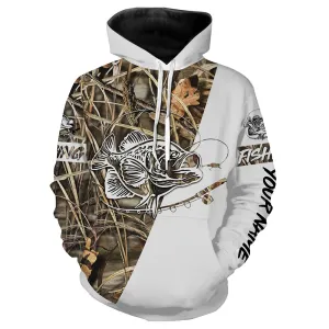 Personalized Crappie Fishing Tattoo Full Printing Shirt, All Over Print Long Sleeves, Hoodie, Zip-Up Hoodie