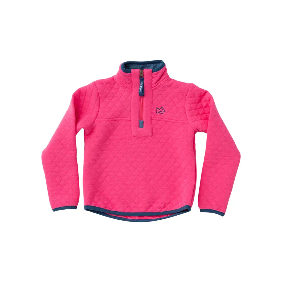 Prodoh Quilted Zip Pullover
