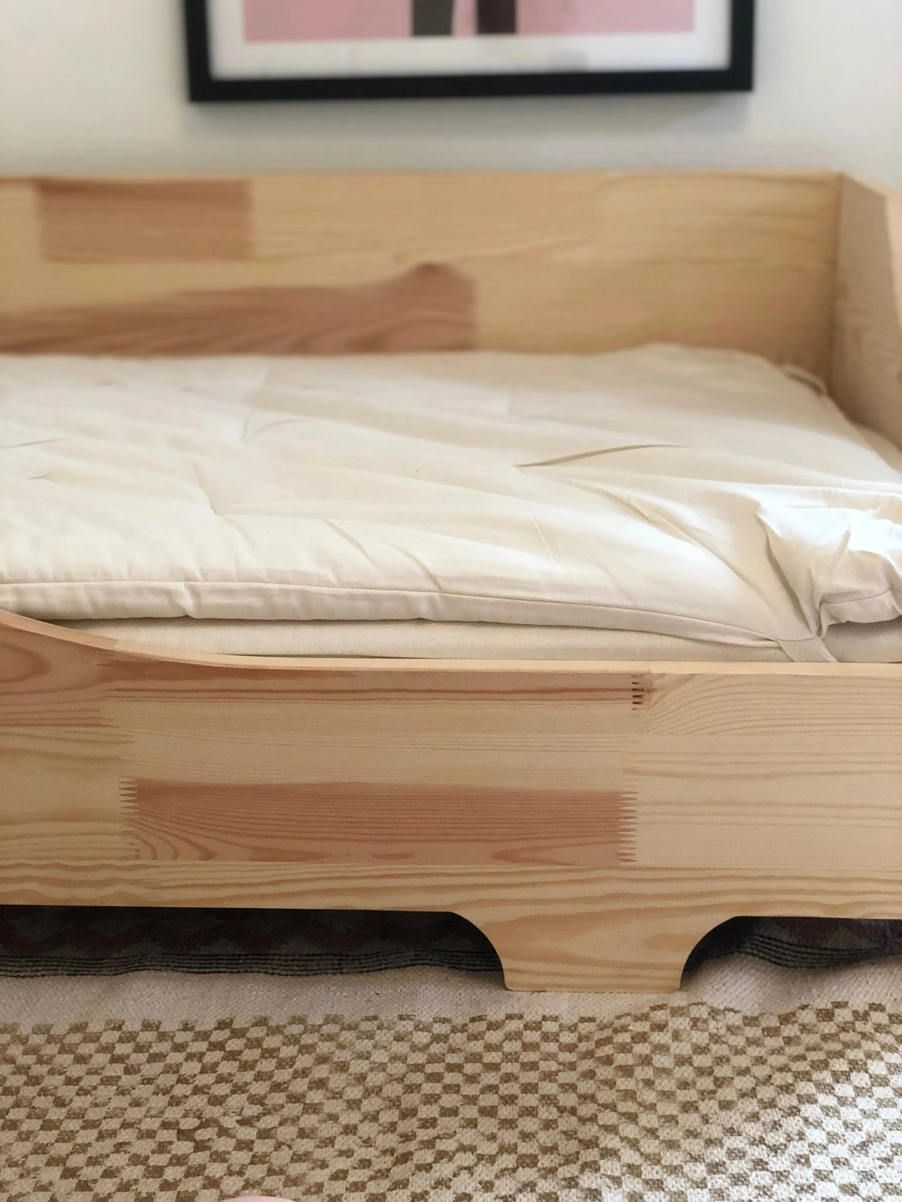 Quilted Baby Crib GOTS-certified Mattress Topper