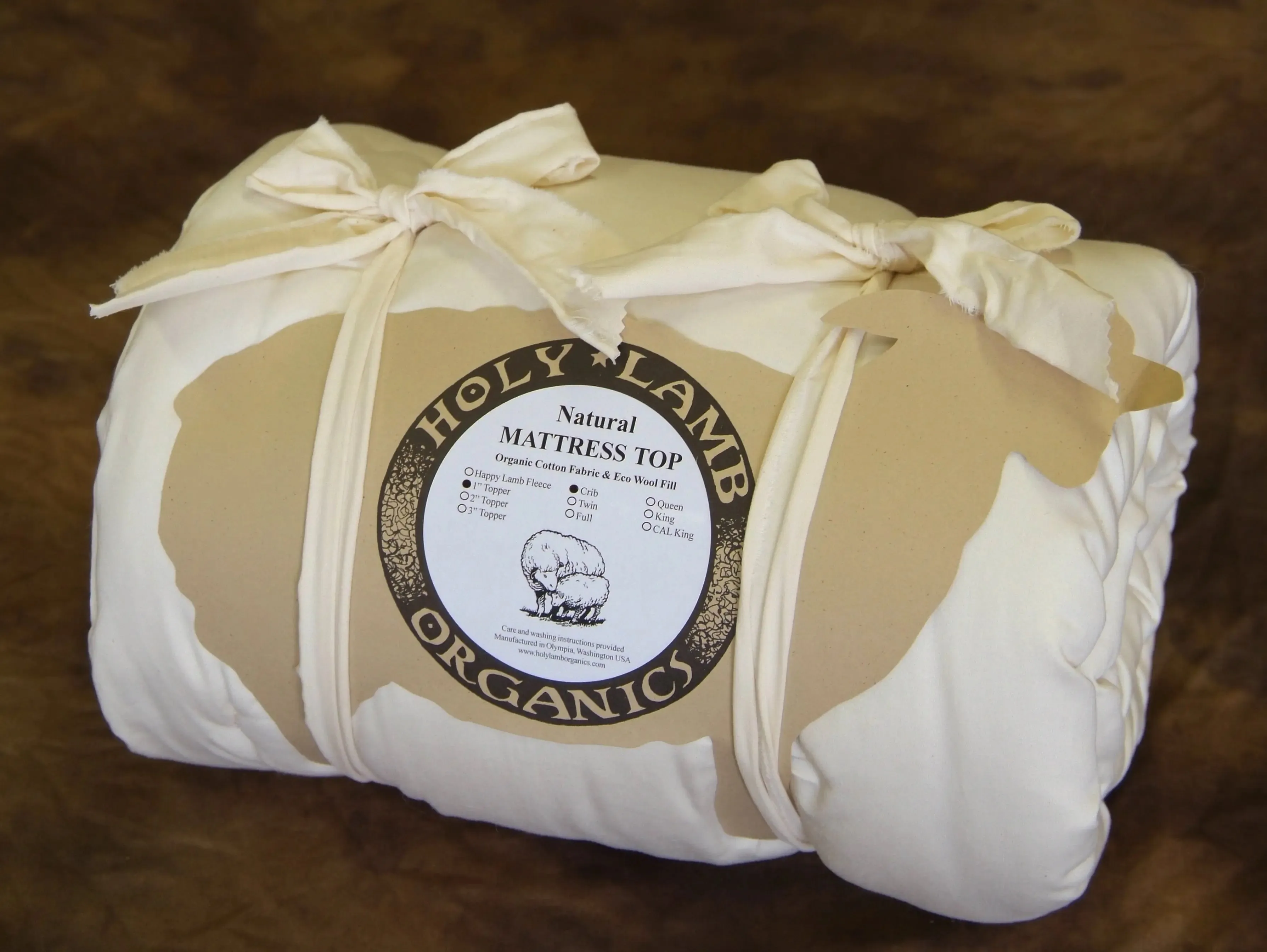 Quilted Baby Crib GOTS-certified Mattress Topper